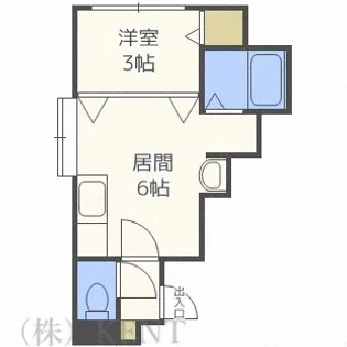 ウインドミル西町北【2階】の間取り