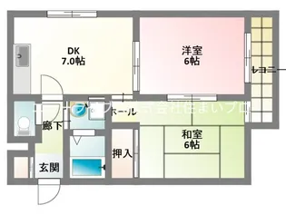 三晃アスク大久保【3階】の間取り