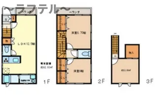 ハピネスクレインの間取り