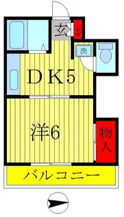 ラフィーヌ・時【2階】の間取り