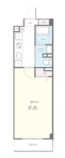 Citrus Fiore(シトラスフィオーレ)【6階】の間取り