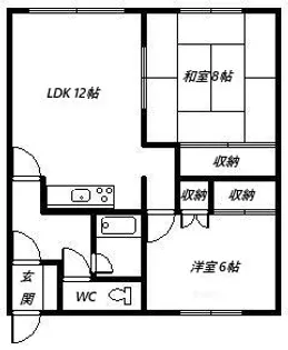 コーポ小林【2階】の間取り