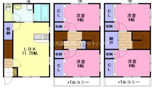 ファミーユ今泉の間取り