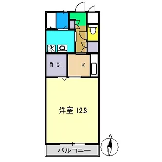 アバンギャルド ツインズ I【2階】の間取り