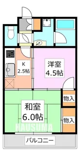 メゾンドバークリー【1階】の間取り