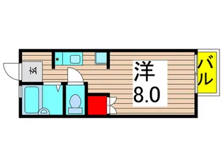 グレ-ス西新井【2階】の間取り