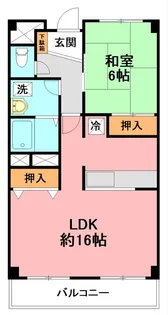 コスタビラ【4階】の間取り