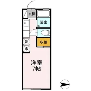 パークヴィラ【1階】の間取り