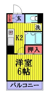 グリーン エンペラー【1階】の間取り