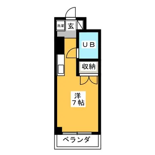 ロイヤル山正 21【3階】の間取り