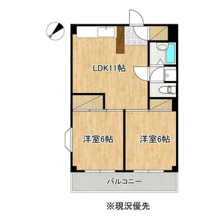 エコービル【3階】の間取り