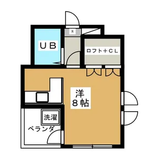 ファインコート旗の台【4階】の間取り