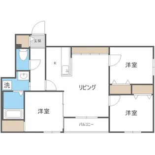 Artemis(アルテミス)【2階】の間取り