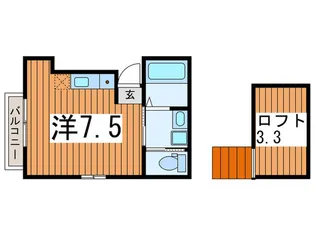 コンフォートハウス【2階】の間取り