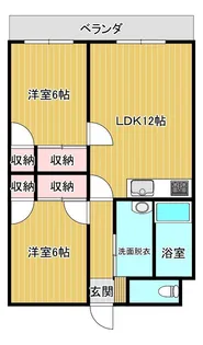 ヴィーナス【4階】の間取り