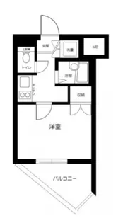 ルーブル中目黒【2階】の間取り