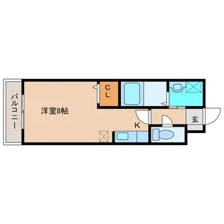 シールド青葉【1階】の間取り