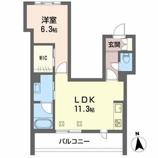 Casa Ambiera【2階】の間取り