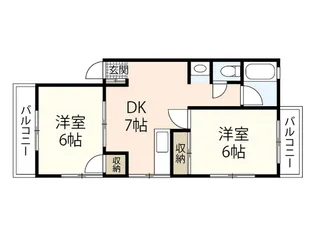 片岡ビル【3階】の間取り