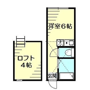 ユナイト上星川ボヘミアンローズ【1階】の間取り