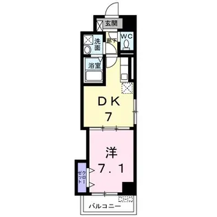 ペリカンハウス福重【2階】の間取り