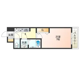 サムティ福島PORTA【2階】の間取り