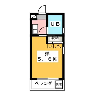 コアパレス七番町【3階】の間取り