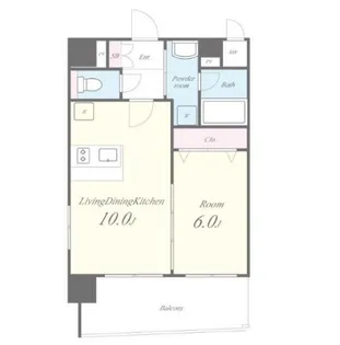 ESPERANZA AZABU(エスペランザ麻布)【3階】の間取り