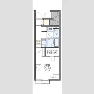 レオネクストフィロ 前沢宿I【1階】の間取り