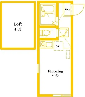 ユナイト東寺尾システィーナの杜【1階】の間取り