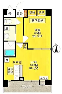 ソレイユ・ハイム【1階】の間取り