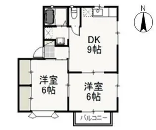 シャトレ ファミーユ【2階】の間取り