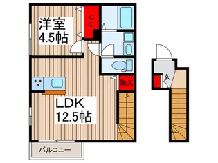 Angeaile【3階】の間取り