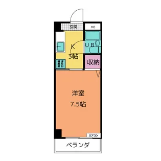 さくまビル【2階】の間取り
