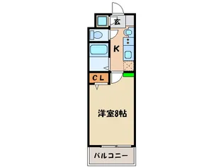 エンクレスト大手門II【2階】の間取り