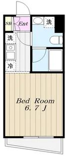 ドムス登戸【5階】の間取り