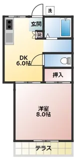 第3コスモコーポ【2階】の間取り