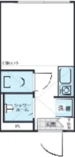 Shanti Casa 四谷若葉の間取り