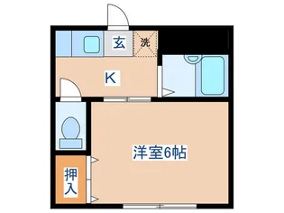 ハイツトータス杉並【1階】の間取り