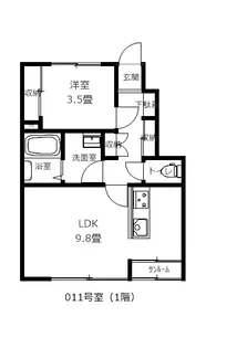 神宮寺尾【1階】の間取り