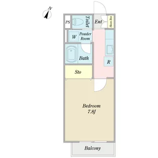セレッソ志木【2階】の間取り