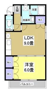 サープラス フミナ【1階】の間取り