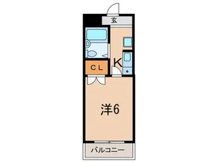 ロイヤル魚住【4階】の間取り