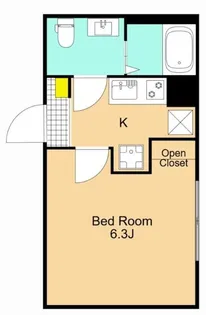 グランフォート品川大井町【1階】の間取り
