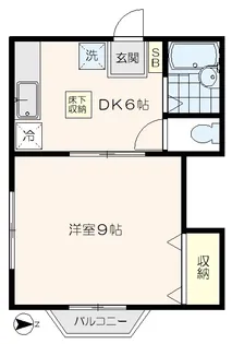 コーポ寿【1階】の間取り
