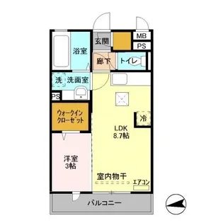 GT ASAKO【1階】の間取り