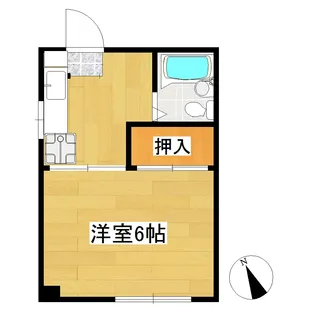 スノーハイツ【3階】の間取り