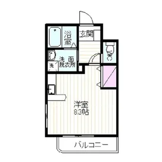 サンヒルズII【2階】の間取り
