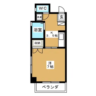 ピソ エスタシオン【3階】の間取り