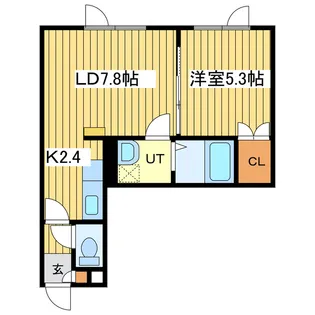 TILA元町【3階】の間取り
